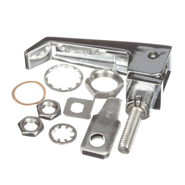 A Somat Lid Fastener kit with metal nuts and bolts.