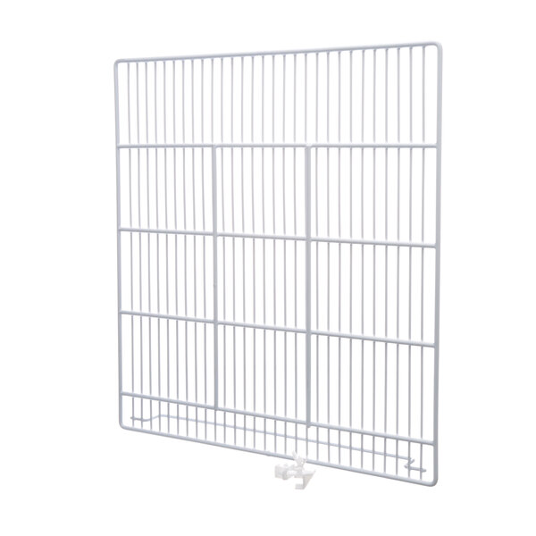 A white wire shelf for a Master-Bilt refrigerator with a white background.