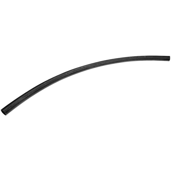 An Electrolux black plastic tube with a curved end.