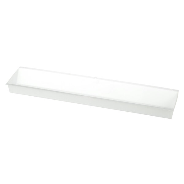 A white rectangular lampshield for True Refrigeration.