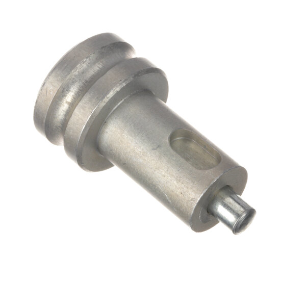 A close-up of a Univex Lock Pin, a metal screw with a small hole on the end.