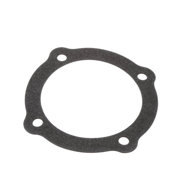 A Stero round inspection cover gasket with three holes.