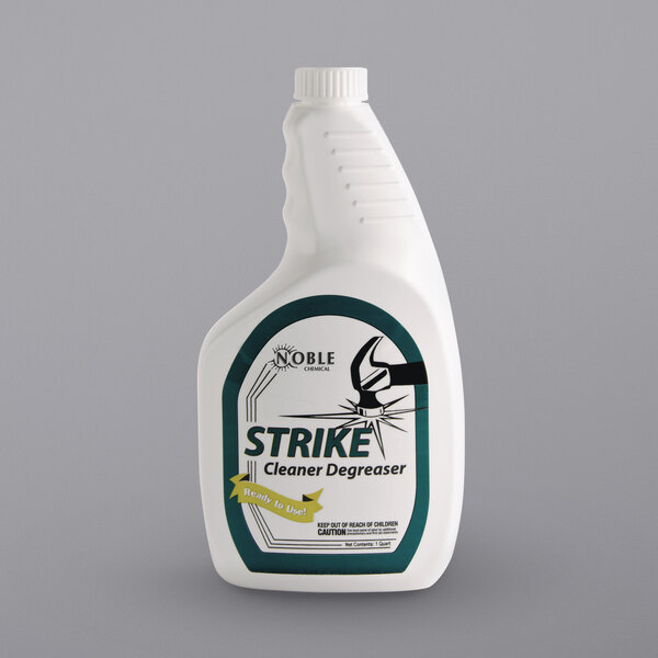 Noble Chemical 1 qt. / 32 oz. Strike All Purpose Cleaner / Degreaser