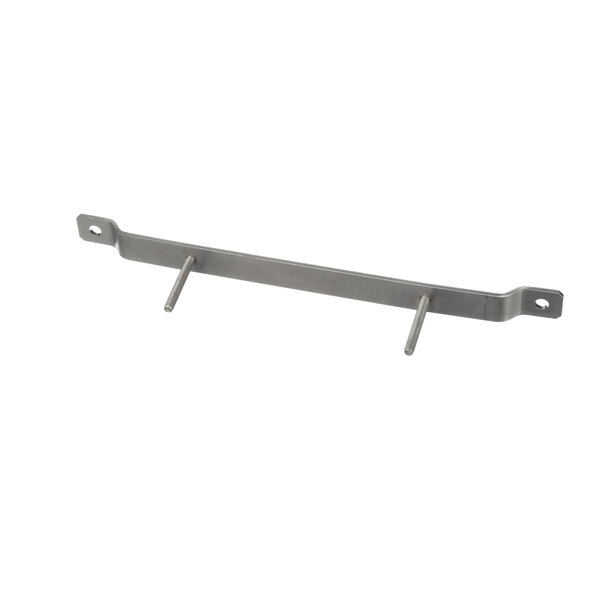 A Groen burner bracket support, a long metal bar with two holes.