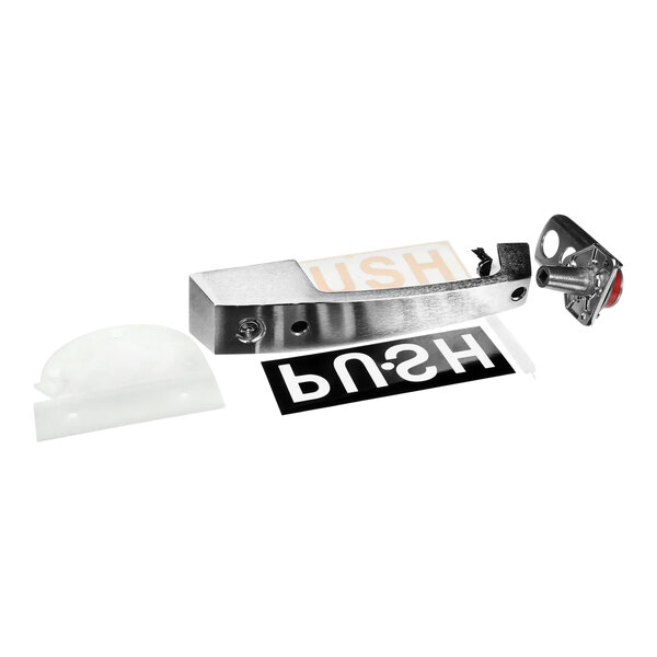 Kason® 11229C00024 Pull Handle W/948 4" Bru Chr