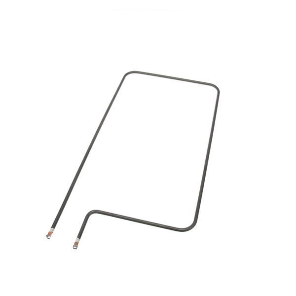 A Wells heating element with a metal wire and small hole.