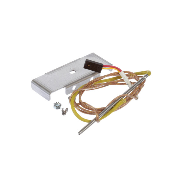 An Antunes thermocouple kit with a metal piece and wires.