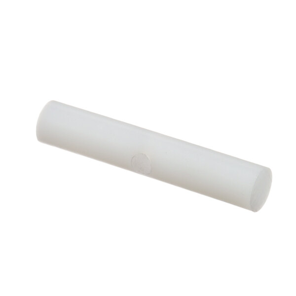 A white cylindrical tube with a round hole.