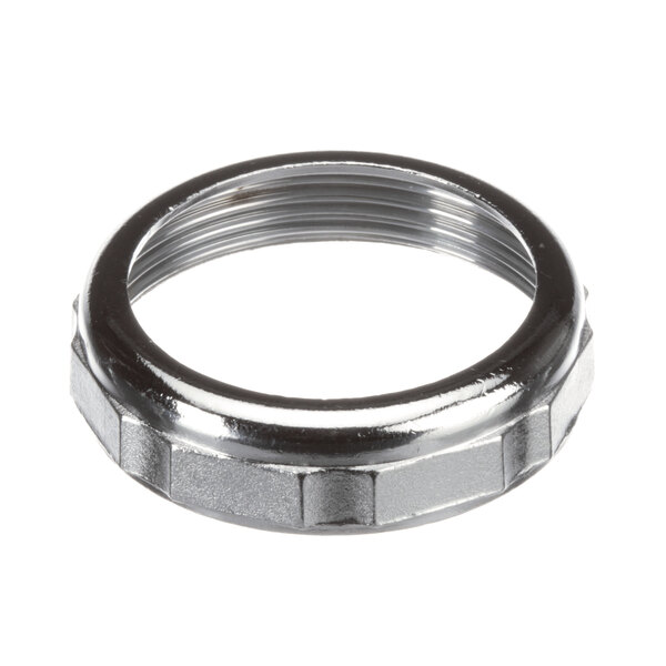 A close-up of a Champion stainless steel slip nut.