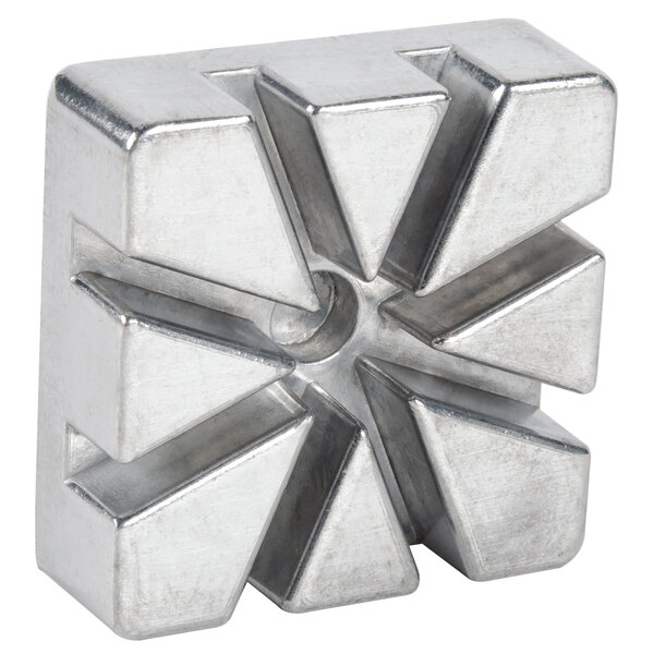 A silver metal Choice Prep 8 wedge push block.