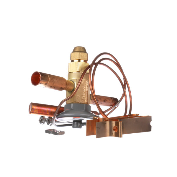 A Federal Industries TXV valve with copper tubing.