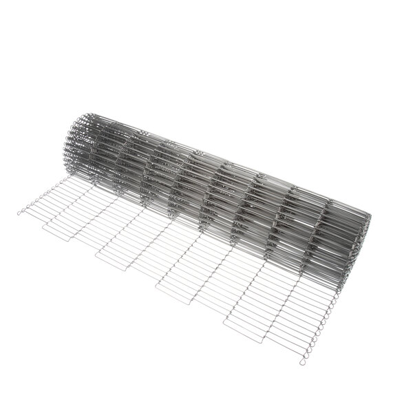 A roll of metal wire mesh.