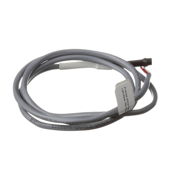 A grey Hatco probe cable with black and red connectors.