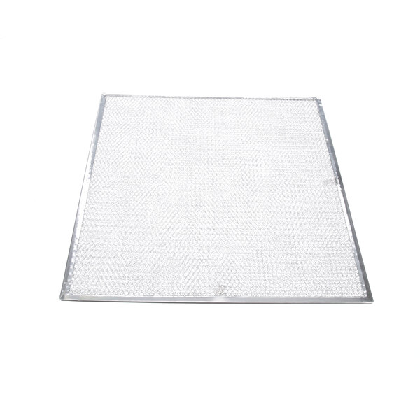A white mesh air filter for a Manitowoc Ice machine on a white background.