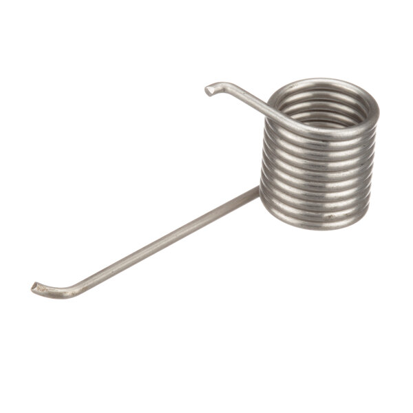 A Hatco metal spring closure with a long metal handle.