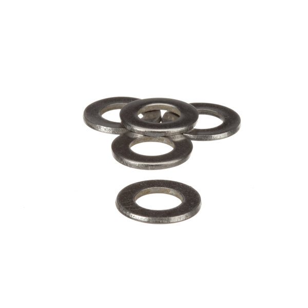 A pack of 5 Rational M8 metal washers.