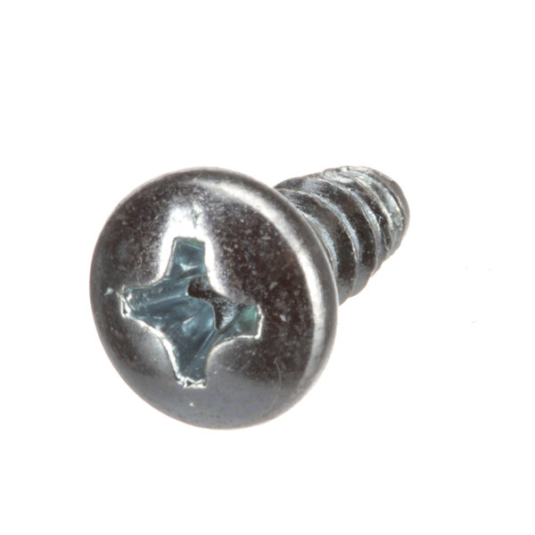 A close-up of a Jade Range screw with a hole in it.
