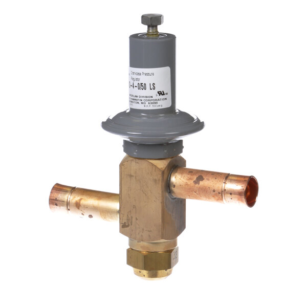 A Delfield pressure regulator with copper capillary tubes.