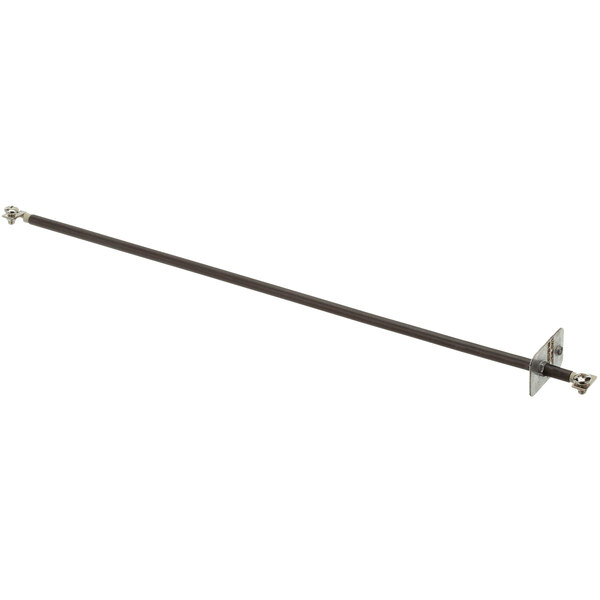A long metal rod with screws on each end.