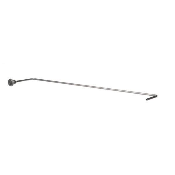A long metal rod with a ball on the end.