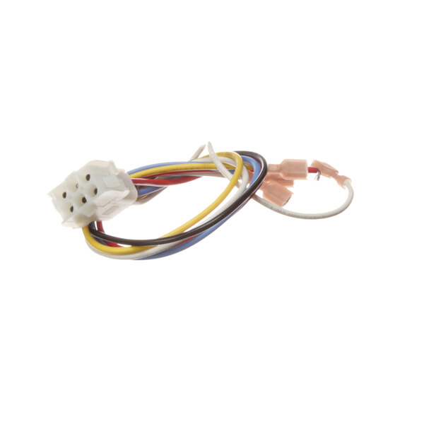 A Cleveland wire harness with multiple colored wires and connectors.