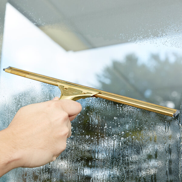 Unger GS000 GoldenClip Brass Squeegee Handle