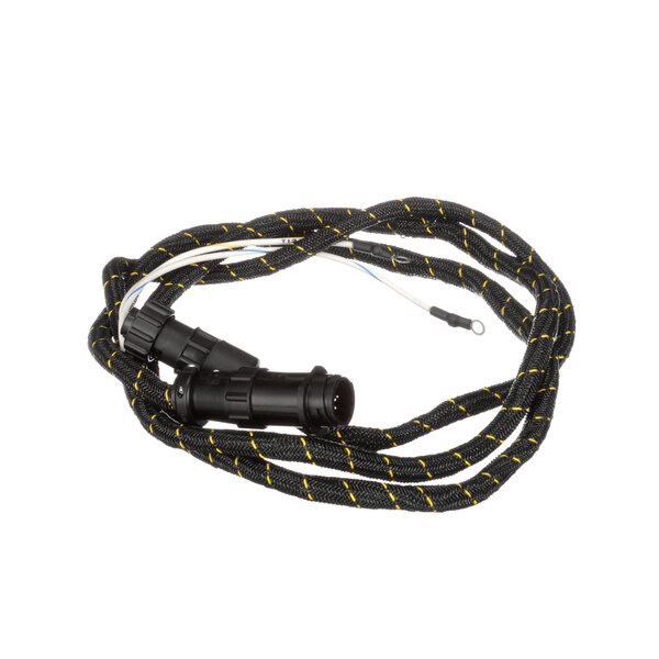 A black and yellow cable with a black connector for a Power Soak wiring harness.