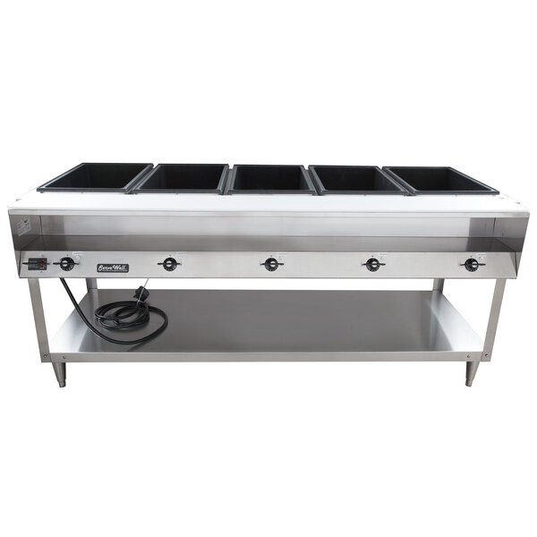 Vollrath 38119 ServeWell® Electric Five Pan Hot Food Table 208/240V