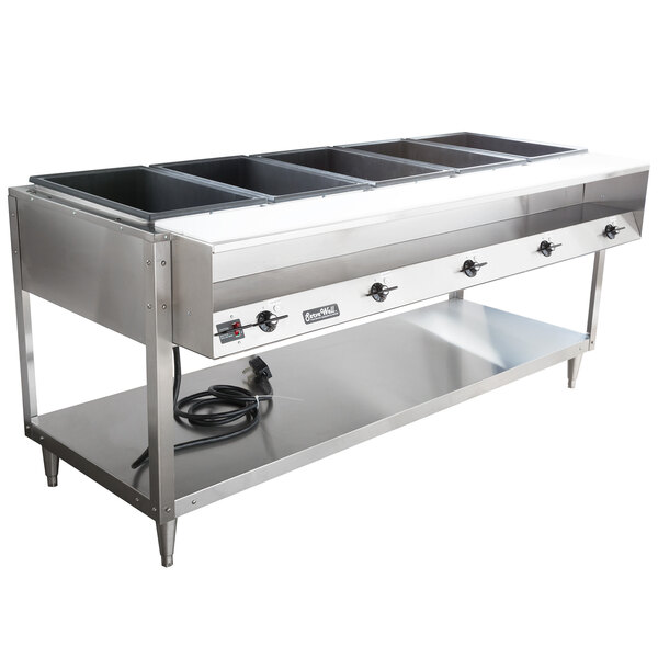 Vollrath 38119 ServeWell® Electric Five Pan Hot Food Table 208/240V