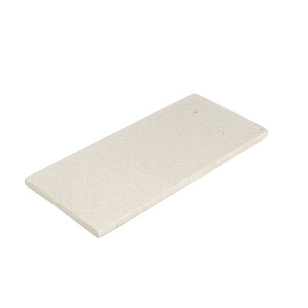 A white rectangular insulation piece.