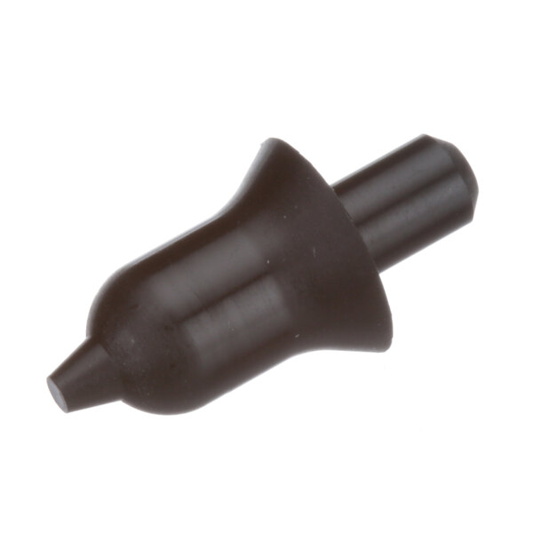 A close-up of a black plastic Bizerba shoring bolt.