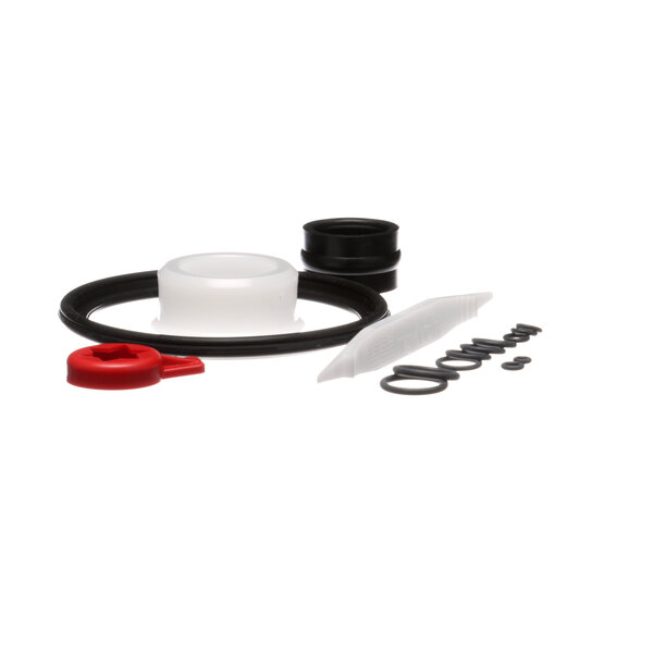 A white and black rubber seal kit with a red rubber ring, a Taylor X49463-11 Tune Up Kit.