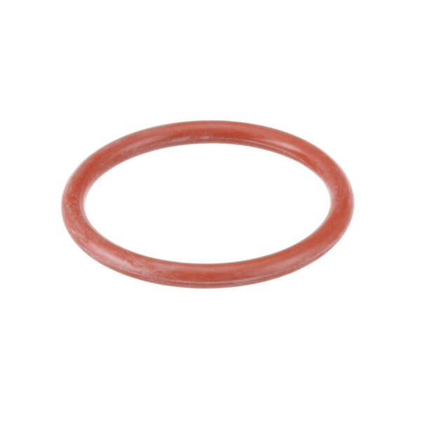 A red round Franke silicon O-ring.