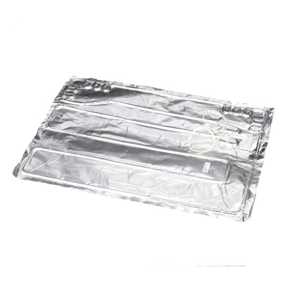 A silver foil bag containing a Hatco heating element.