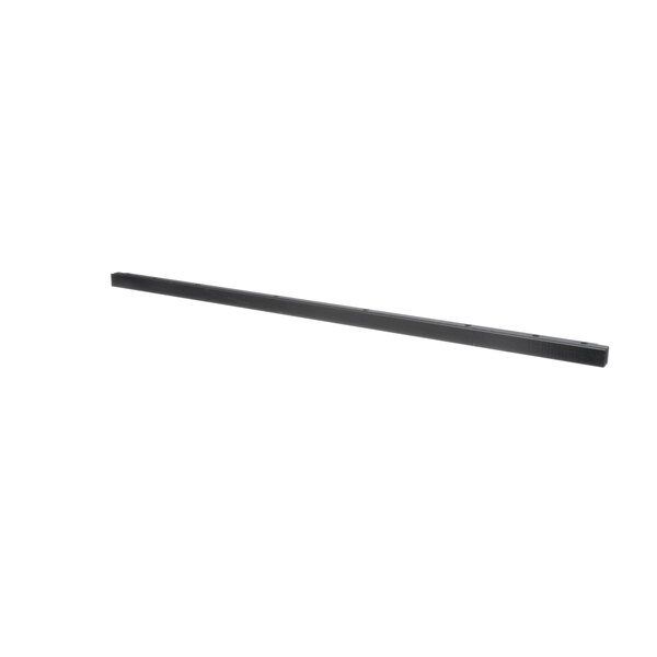 A long black rectangular object.