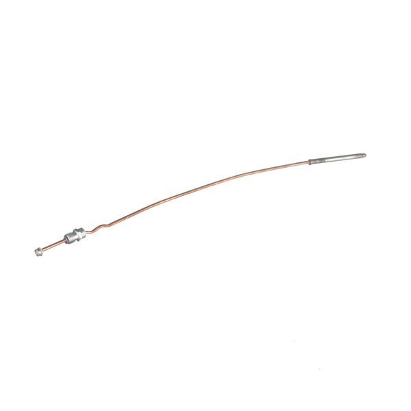 A long thin copper wire with a small hook on the end.