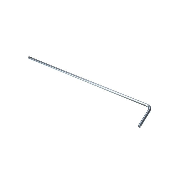 A long metal rod with a hexagon-shaped end.
