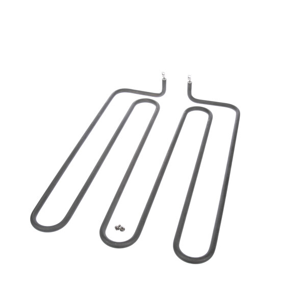 A set of four metal heating elements.