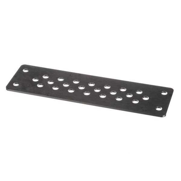 A black metal rectangular Power Soak heater cover with holes.