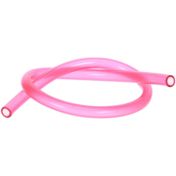 A pink curved Jet Tech detergent hose.
