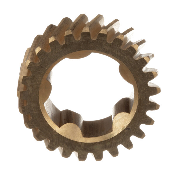A close-up of a Univex gear wheel.