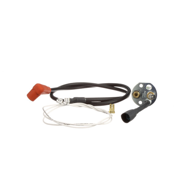 A Blodgett pilot burner LP with a black and red cable and a red connector.