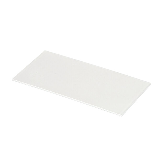 A white rectangular plastic cover for Beverage-Air refrigeration cabinets.