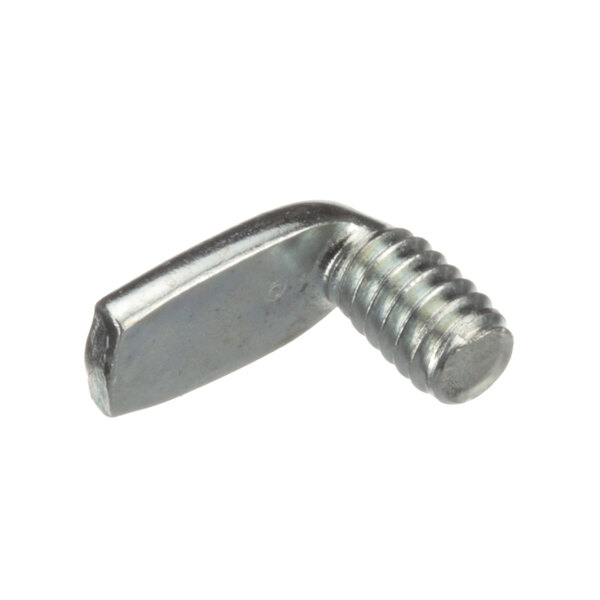 A close-up of a Delfield 9321040 metal screw.