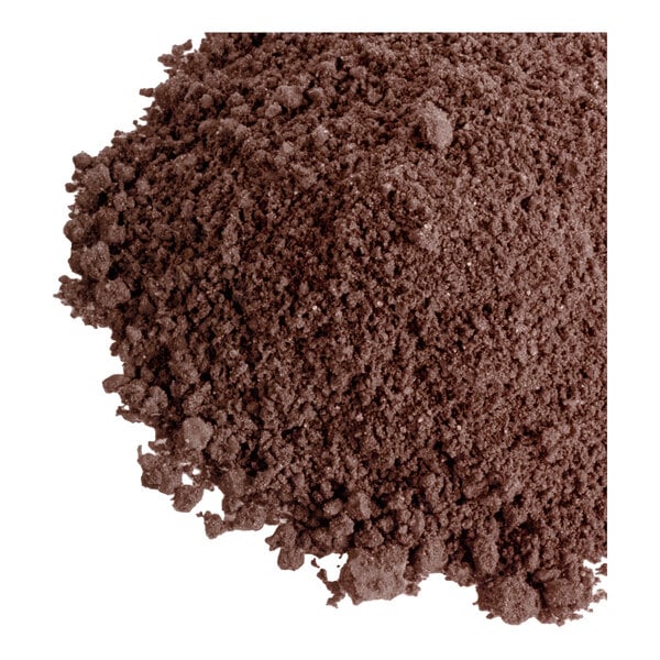 A pile of Dutch Treat chocolate sundae "dirt" powder.