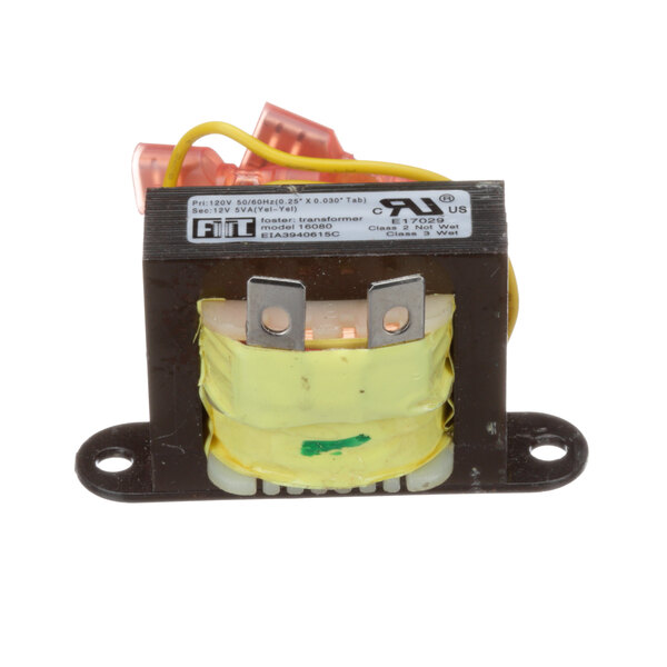 A Kolpak Tai-200 transformer with yellow electrical components.