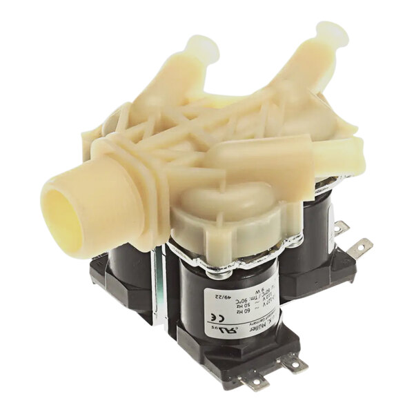 A Cleveland 1-Way Triple Solenoid Valve with a white background.
