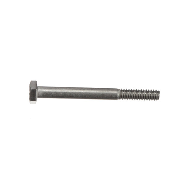A close-up of a Blakeslee 7145 screw with a metal head.