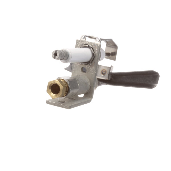 A Groen pilot burner with a valve and metal pipe.