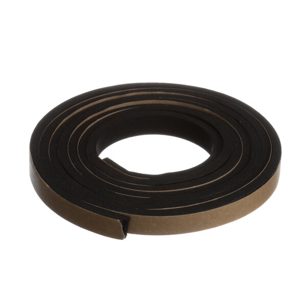 A roll of black rubber tape.